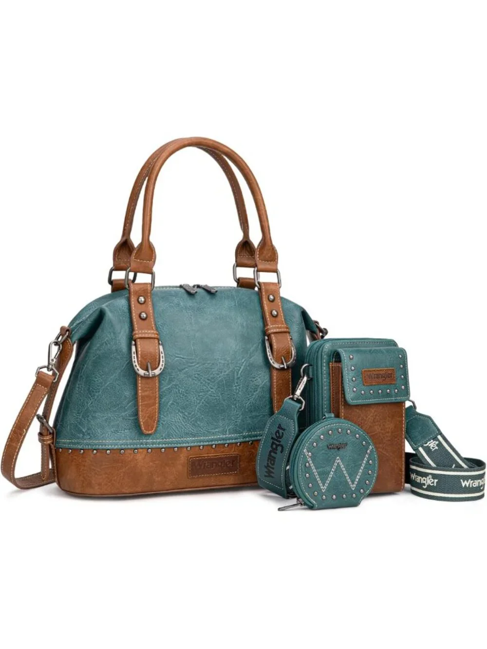 Stylish 3-Piece Doctor Bag Set for Women | Top-Handle Satchel, Cell Phone Bag